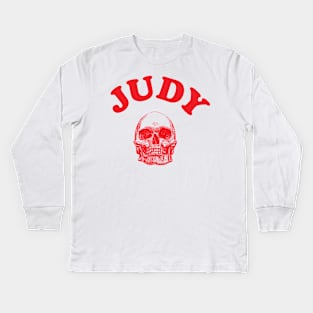 Judy two-dee Kids Long Sleeve T-Shirt